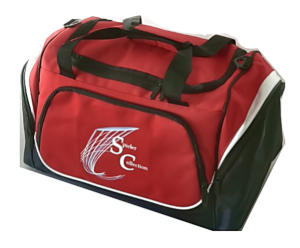Sporttasche in rot mit Spieler Collection Logo