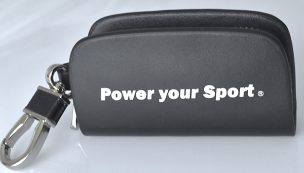 Fahrzeug Schlüsselmappe mit Logo Power your Sport.