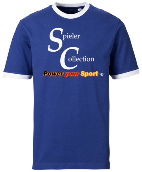 T-Shirt mit Spieler Collection und Power your Sport in 3 Farben .