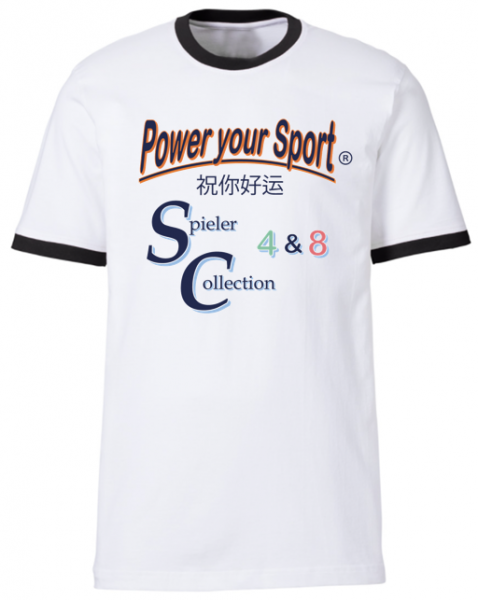 T-Shirt Sport mit Spieler Collection und Power your Sport.