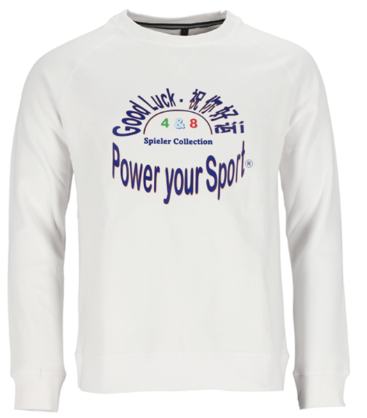 Sweat Pullover für Männer mit Power your Sport Logo.