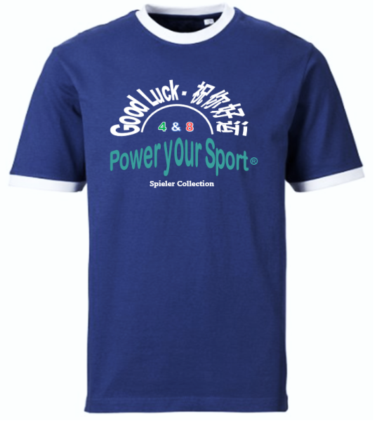 T-Shirt für Männer mit Sport Logo Power your Sport.